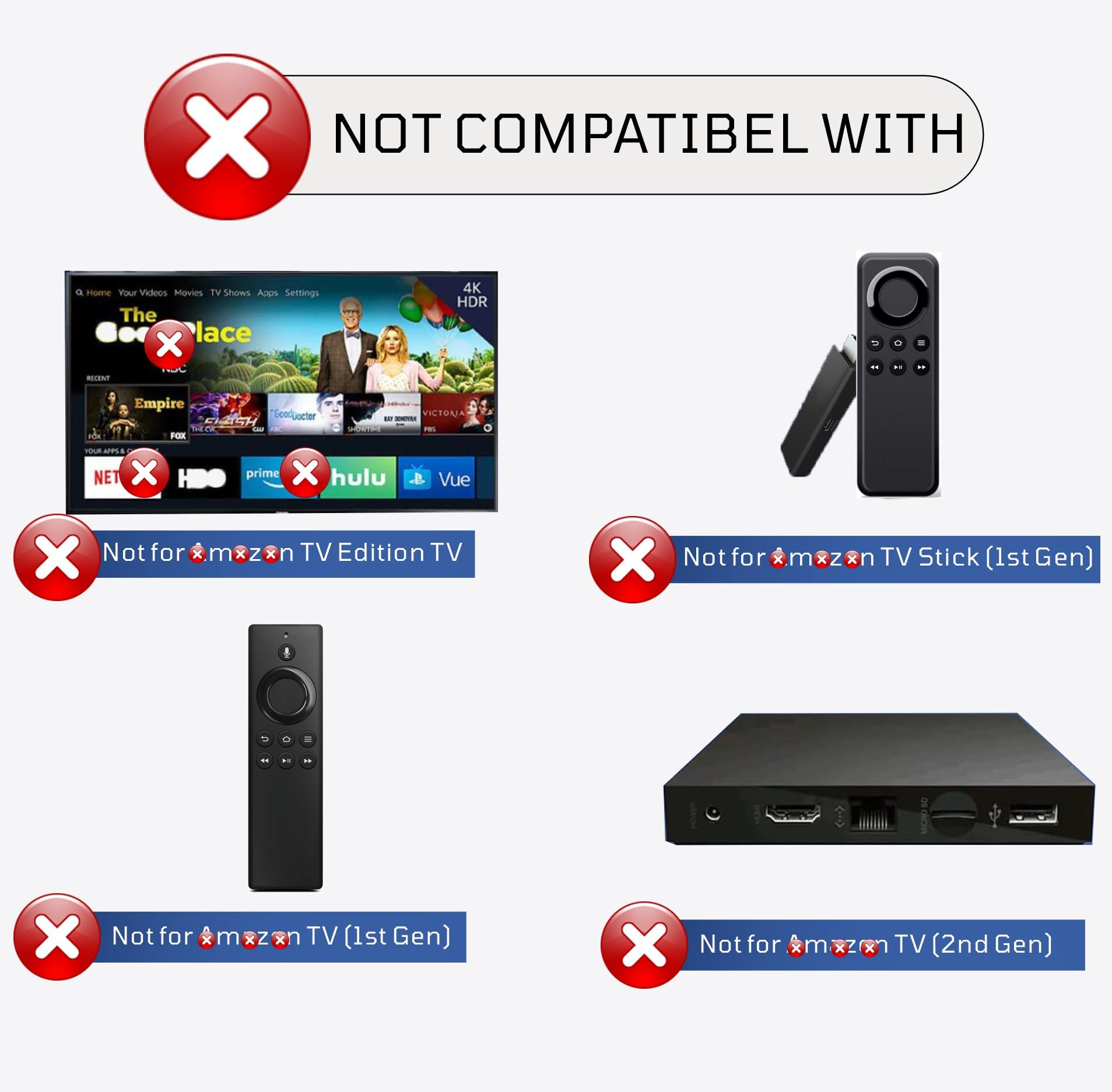 Amazon.com: Replacement for Fire Stick Remote, firestick Remote, w